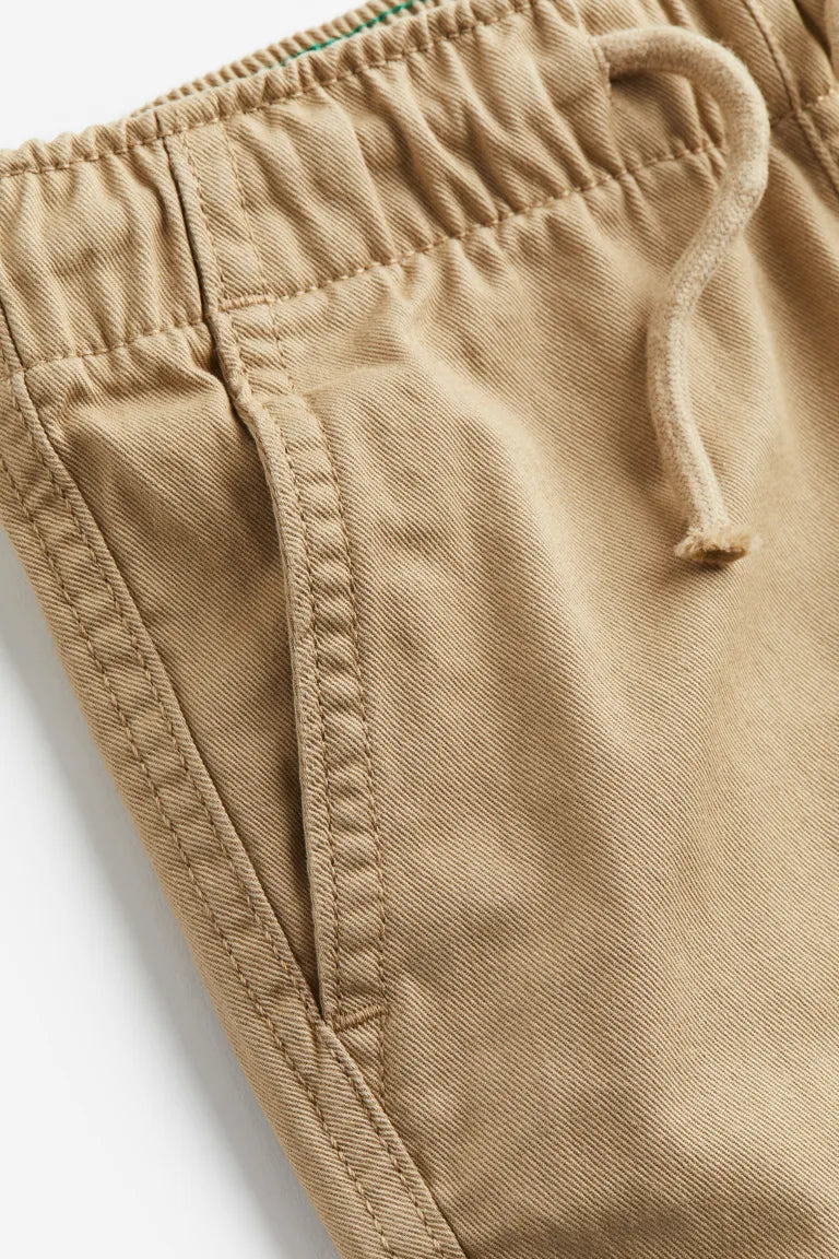 Pantalon Jogger Beige café niño H&M