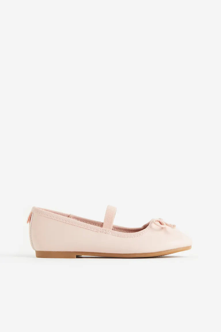 Zapatillas flats rosadas H&M