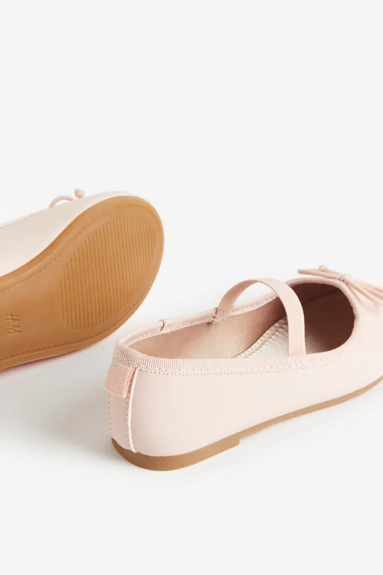 Zapatillas flats rosadas H&M