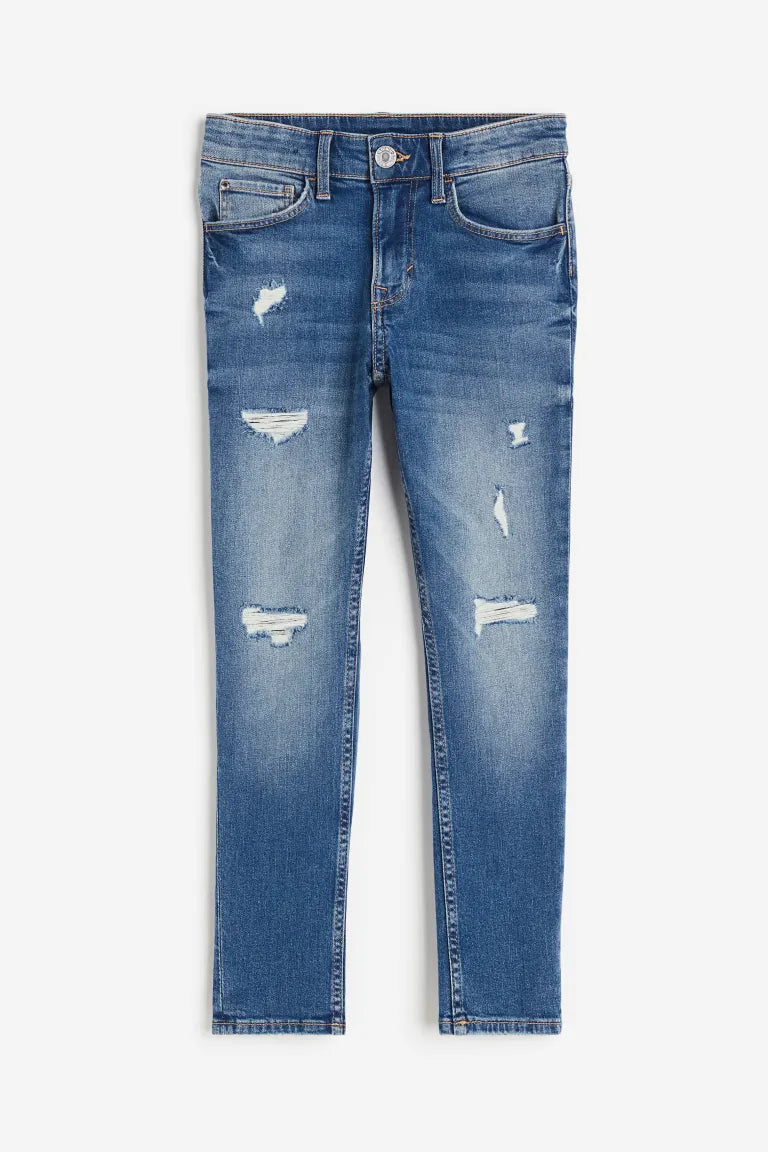 Pantalon Jeans azul roto H&M niño