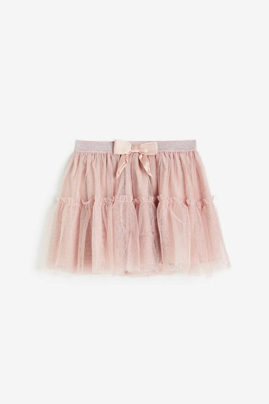 Falda tutu rosada H&M glitter niña cod. :1002454012