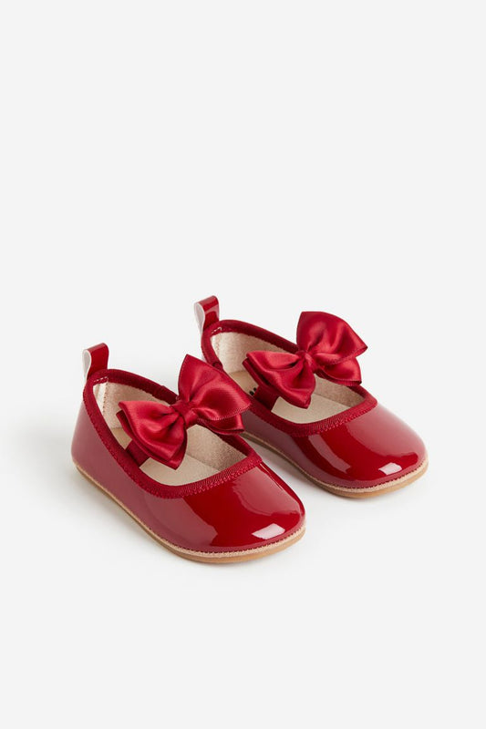 Zapatillas H&M rojas bebe niña