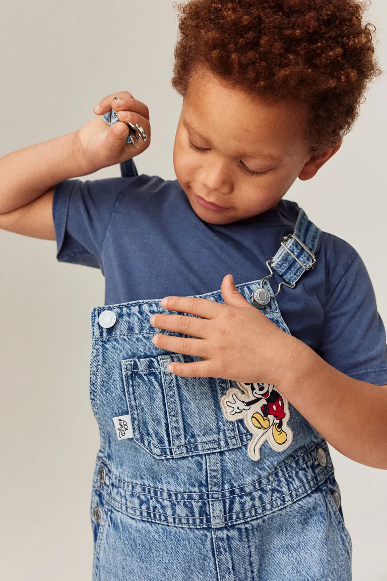 Overall jeans niño Disney H&M spiderman mickey starwars stitch