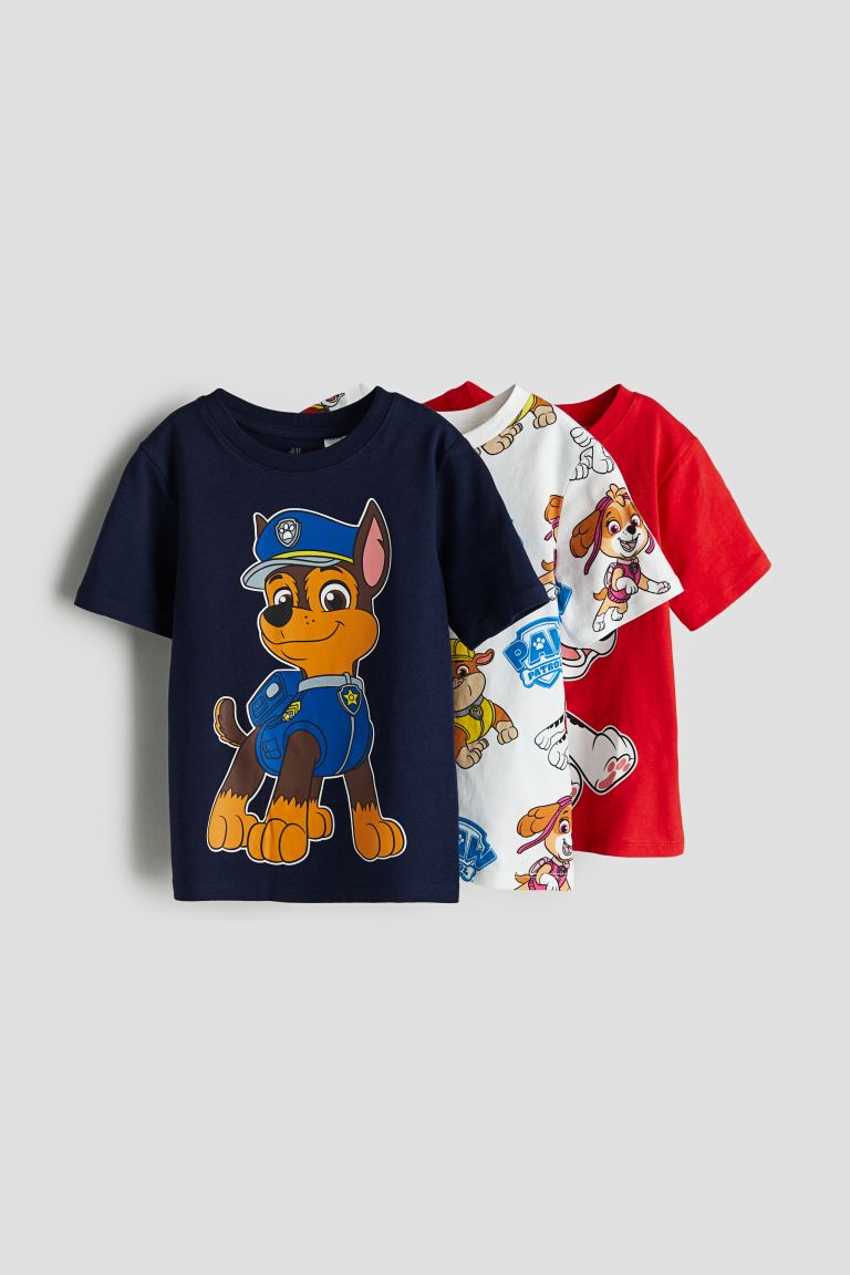 Set 3 Camisas H&M Paw Patrol niño