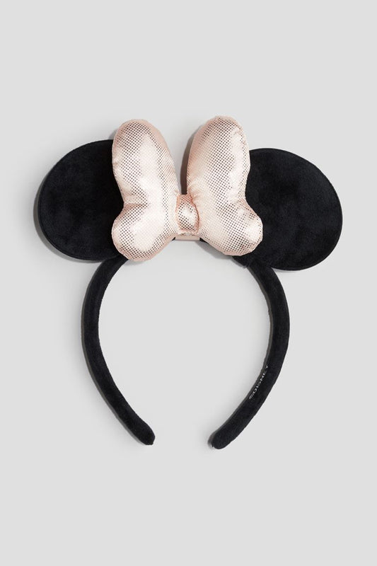 Diadema minnie chongo rosada accesorio H&M niña