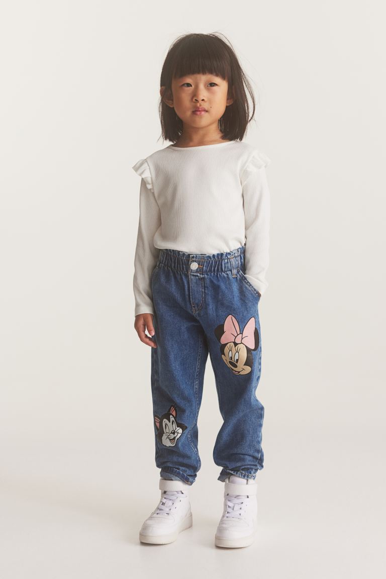 Pantalon Jeans Minnie H&M niña