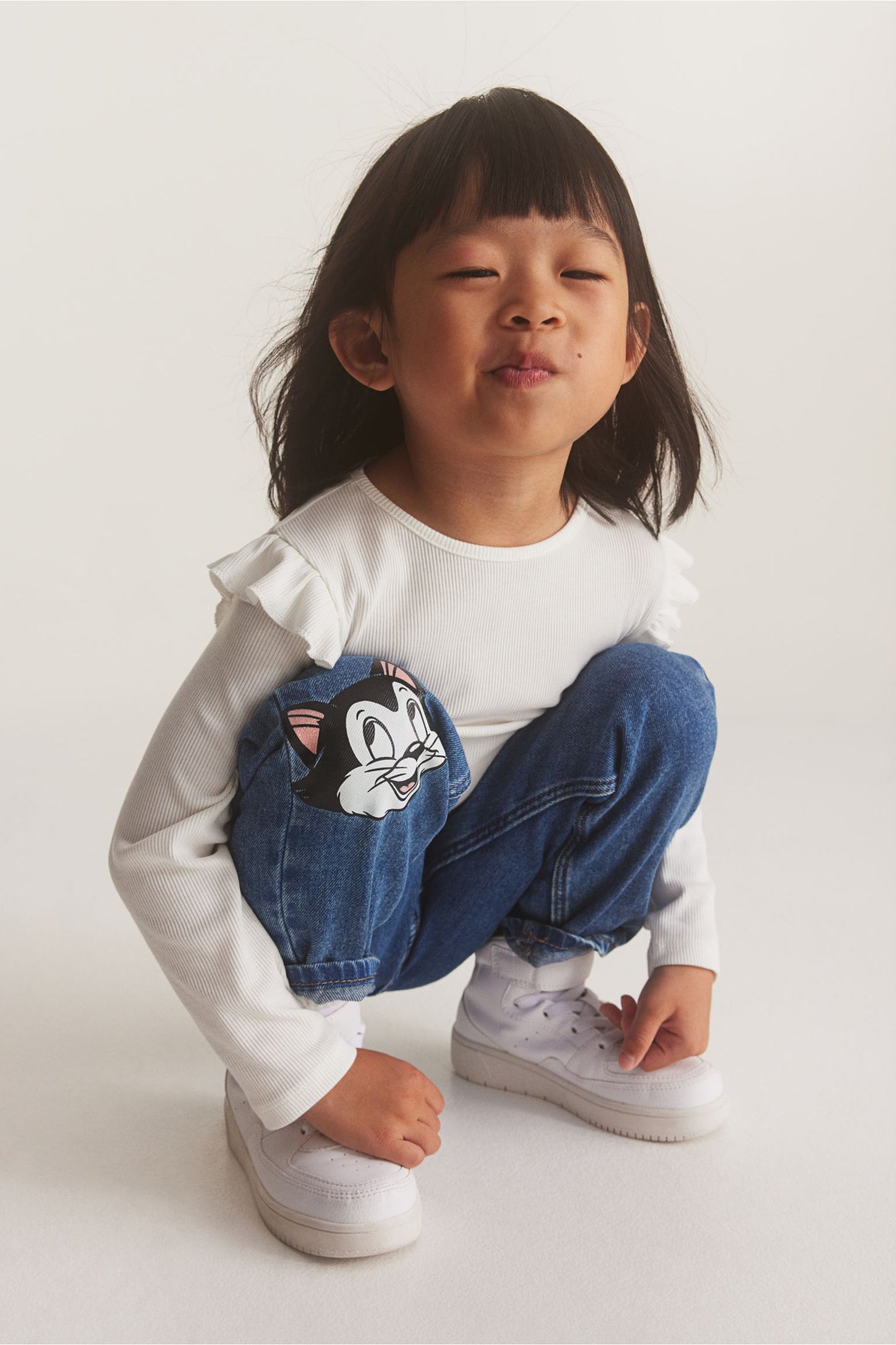 Pantalon Jeans Minnie H&M niña