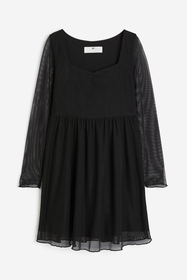 Vestido negro niña H&M