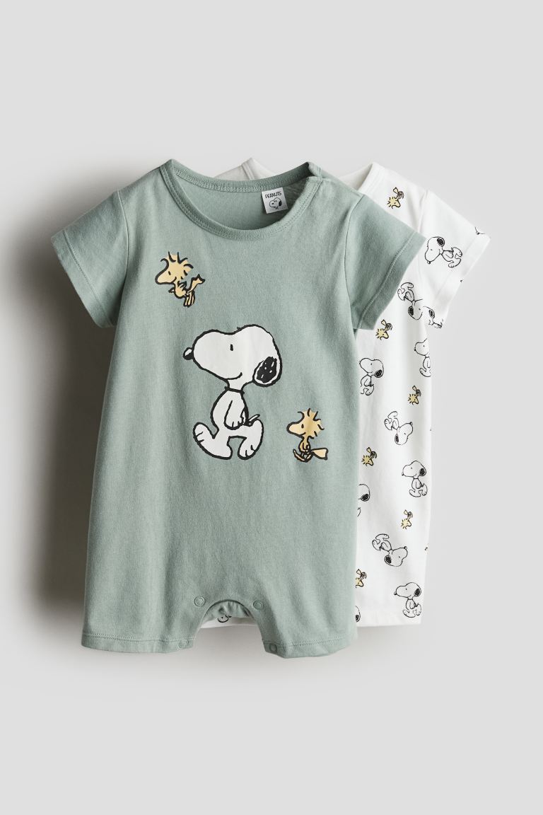 Set 2 piezas bebe snoopy H&M