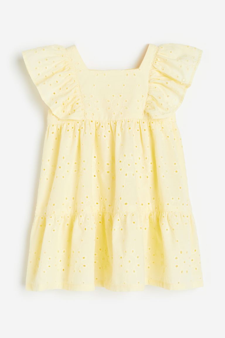 Vestido amarilllo bebe niña H&M