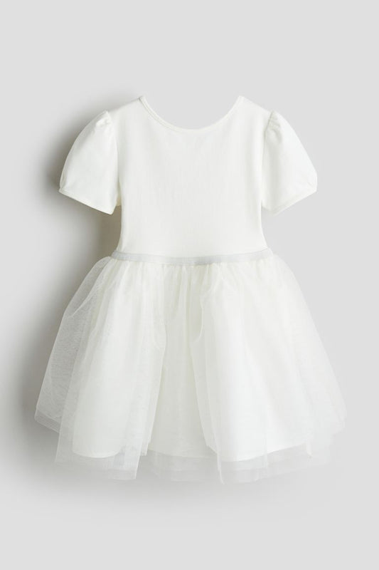 Vestido blanco niña H&M tutu