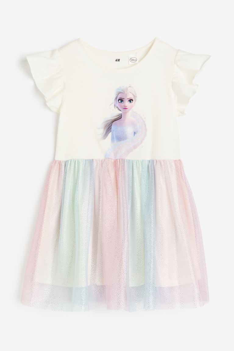 Vestido niña frozen tutu H&M