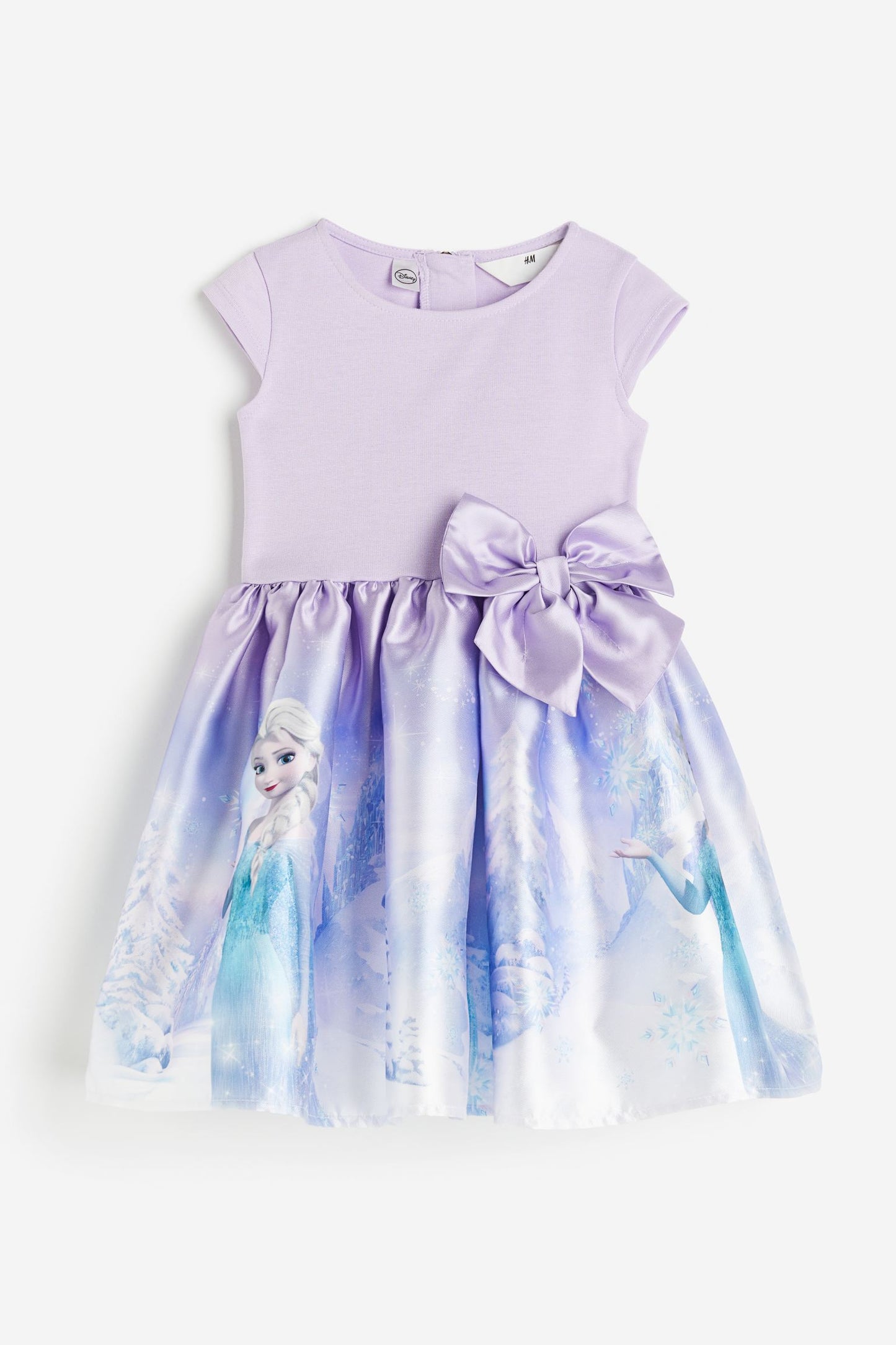 Vestido frozen H&M niña disney vueludo