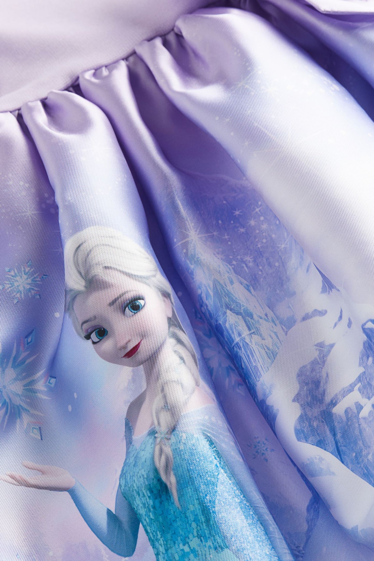 Vestido frozen H&M niña disney vueludo