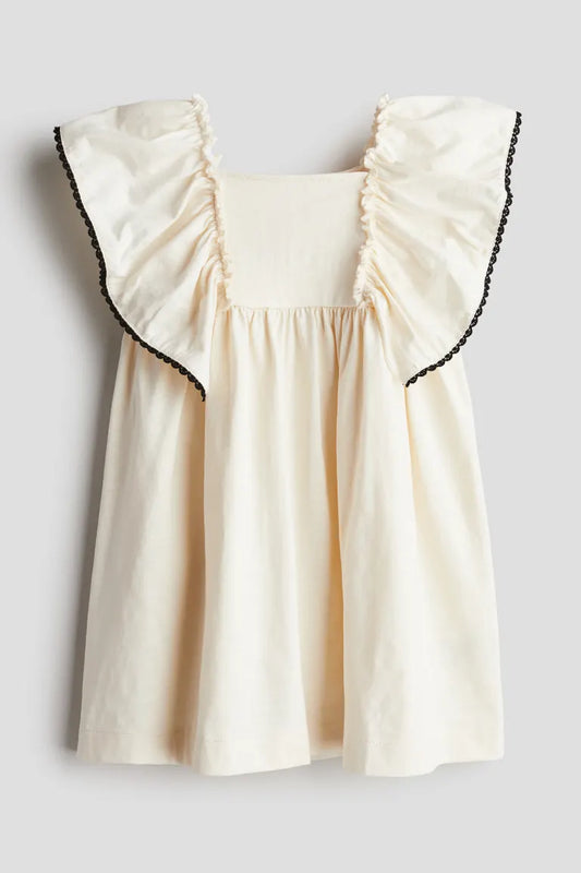 Vestido blanco niña H&M revuelos 68167920