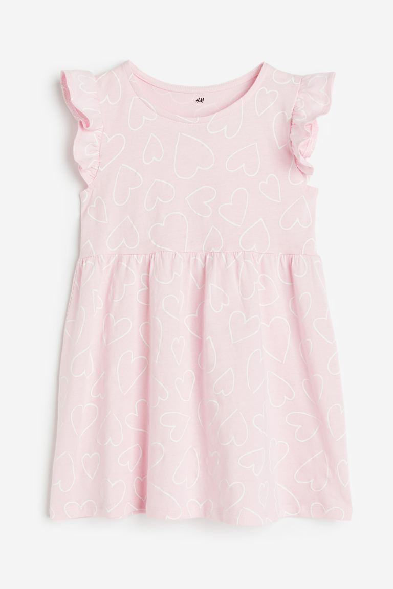 Vestido rosado corazones H&M love