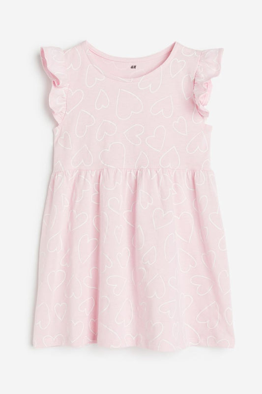 Vestido rosado corazones H&M love