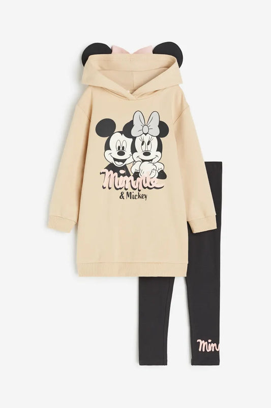 Set 2 piezas niña H&M Minnie Hoodie