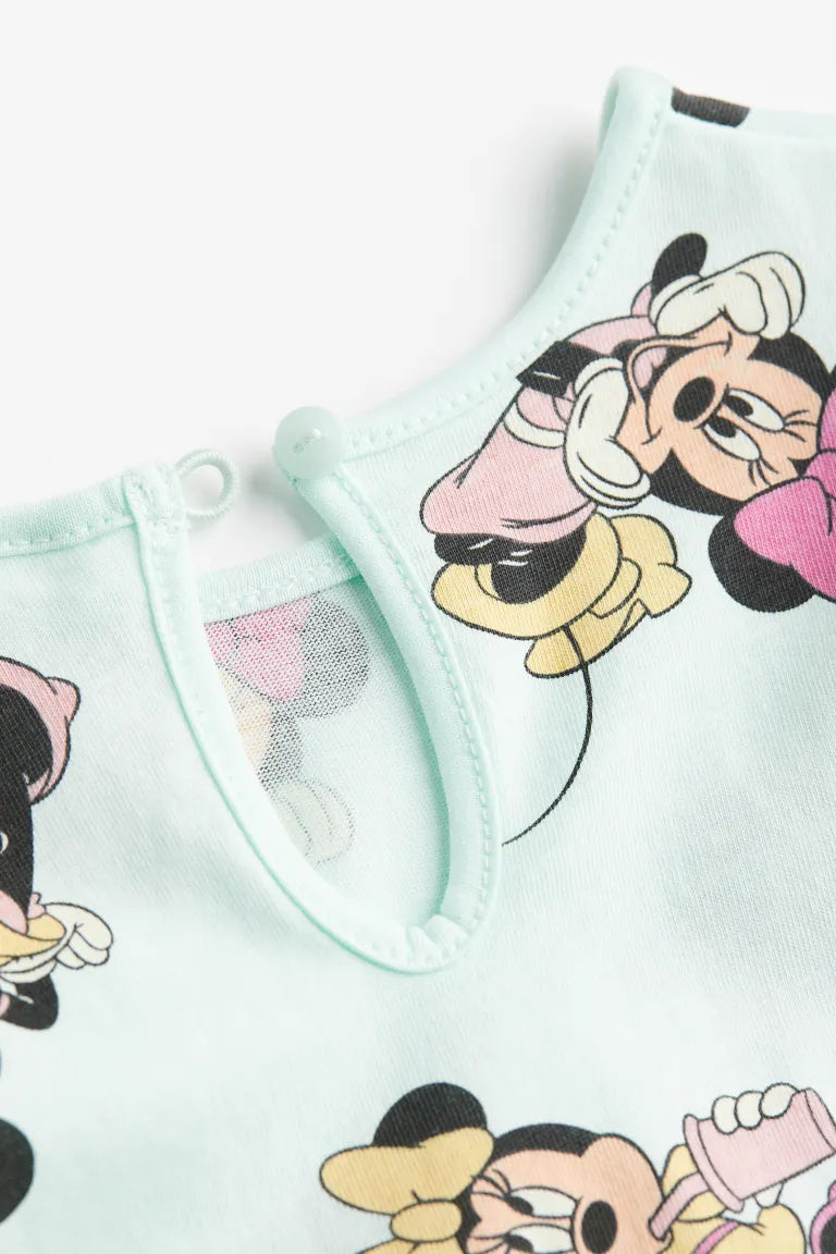 Vestido verde minnie disney