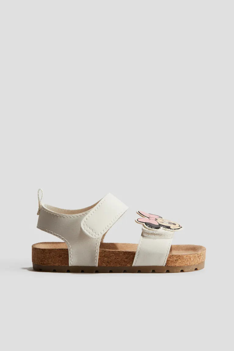 Sandalias blancas minnie H&M bebe niña