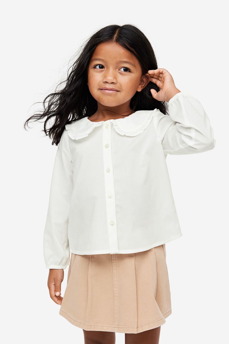 Camisa blanca niña online