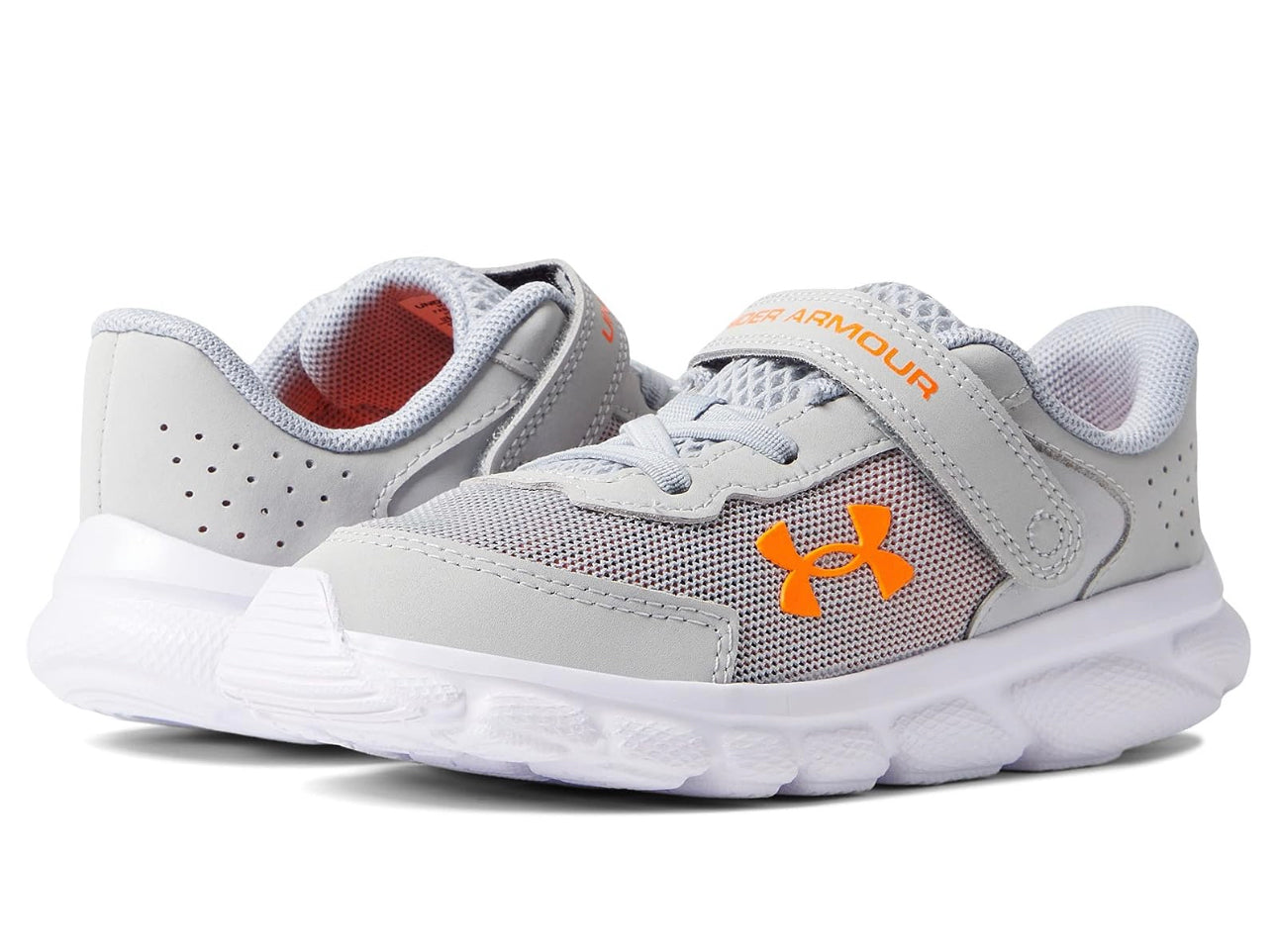 Tenis gris under armour unisex niña niño