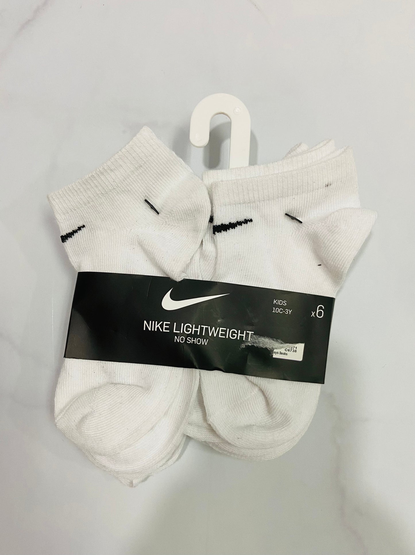 Set  6 pares Calcetines blancos Nike