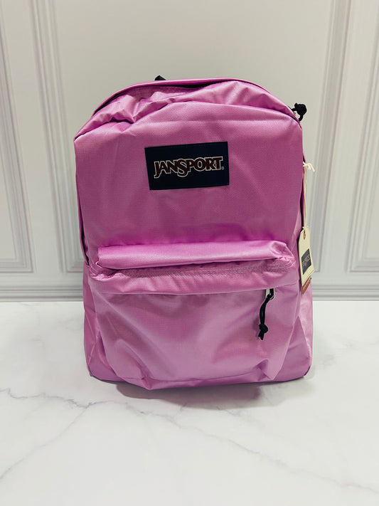 Mochila morada Jansport grande colegio