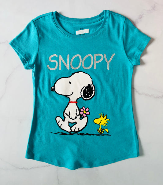 Camisa Snoopy verde niña