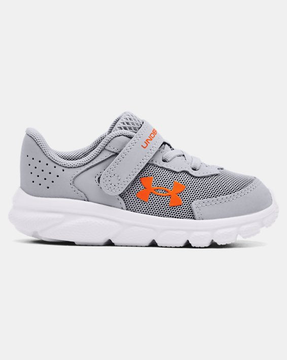 Tenis gris under armour unisex niña niño