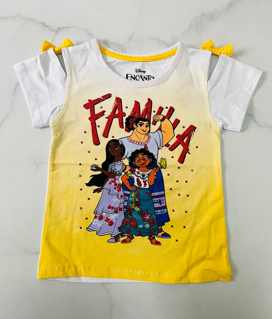 Camisa encanto Disney amarilla