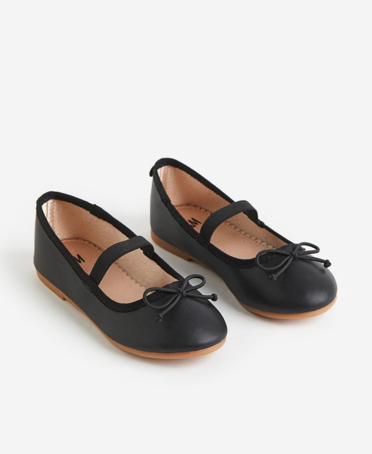 Zapatillas negras H&M niña suela café zapatos negros escolar