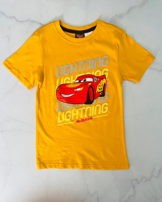 Camisa Cars Queen amarilla