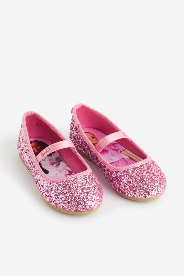 Zapatillas rosadas barbie H&M niña