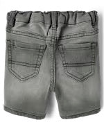 Calzoneta Short Jeans childrens place gris niño