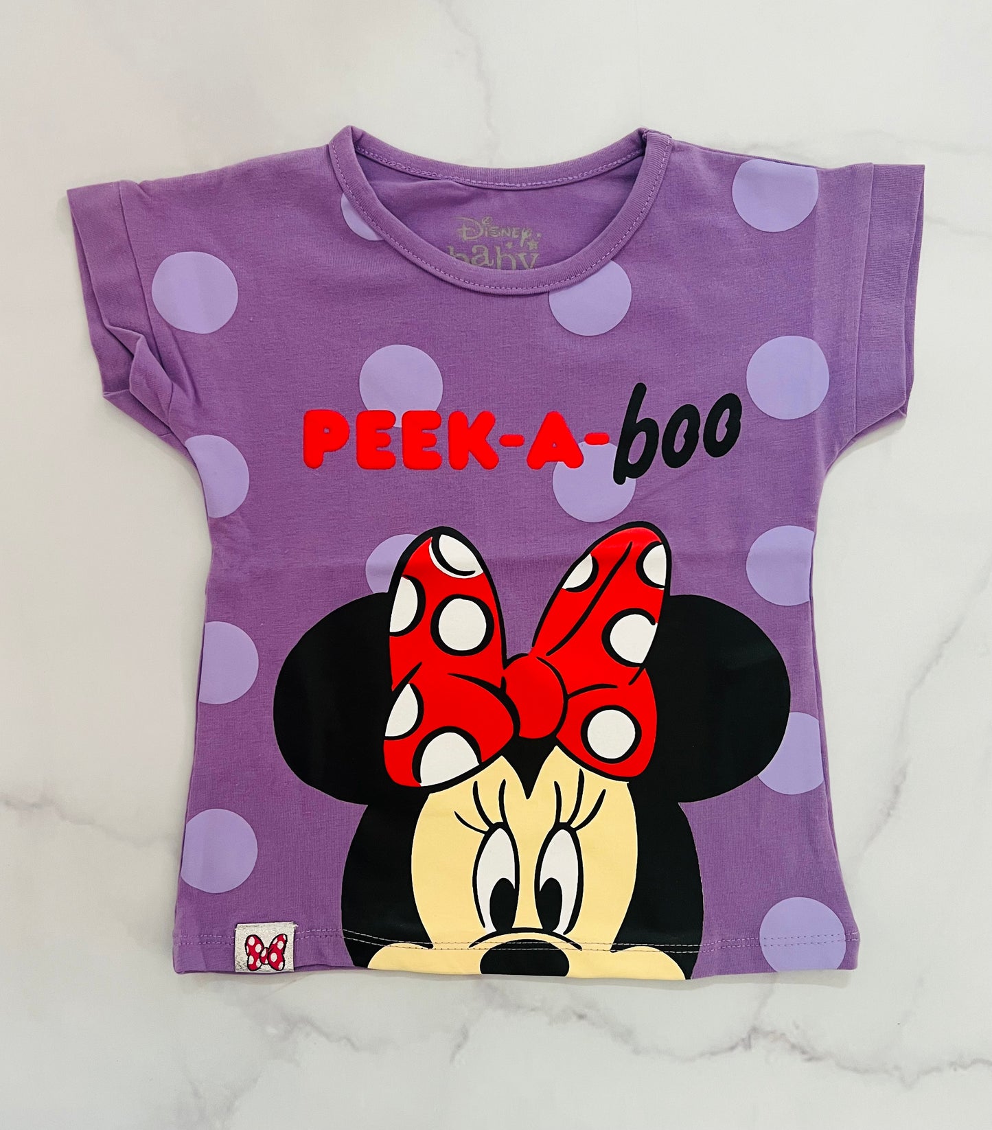 Camisa Minnie morada