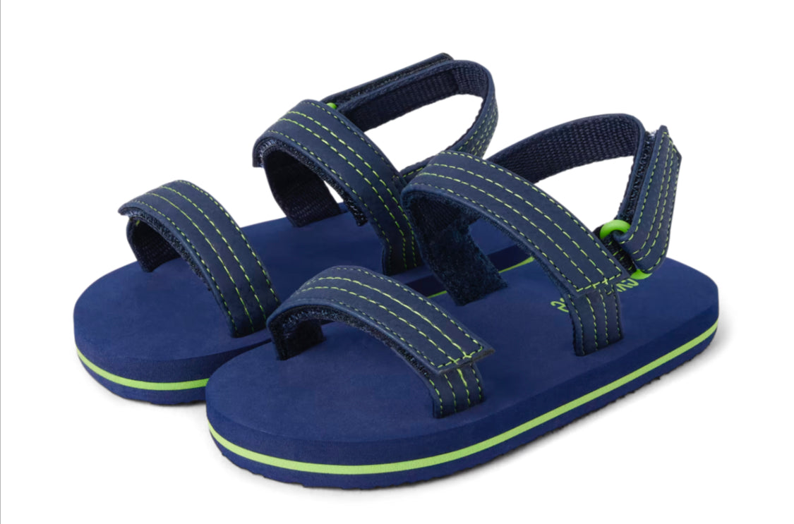 Sandalias Gymboree azul verde niño