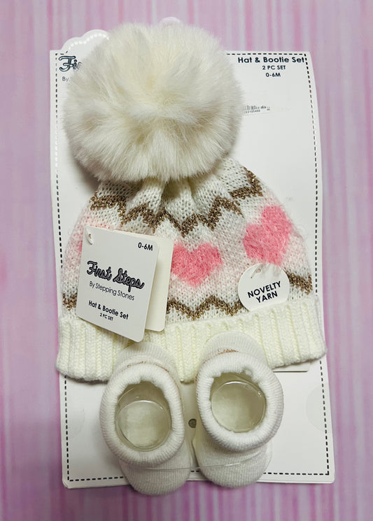 Gorro y calcetines set 2 piezas niña