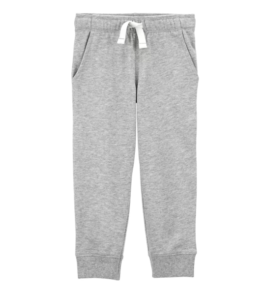 Pantalon Jogger pantalon gris niño Carters