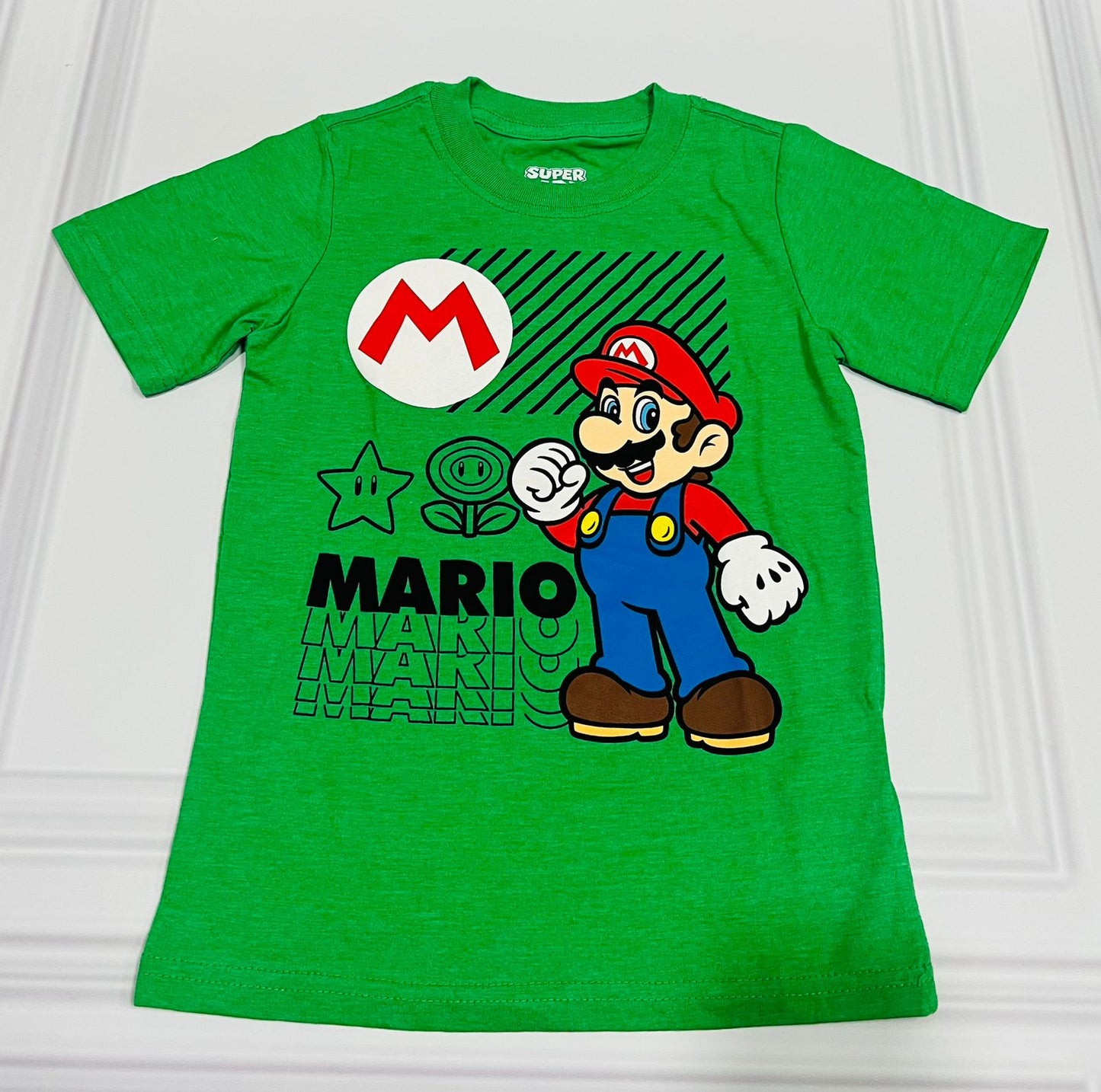 Camisa verde Mario bross