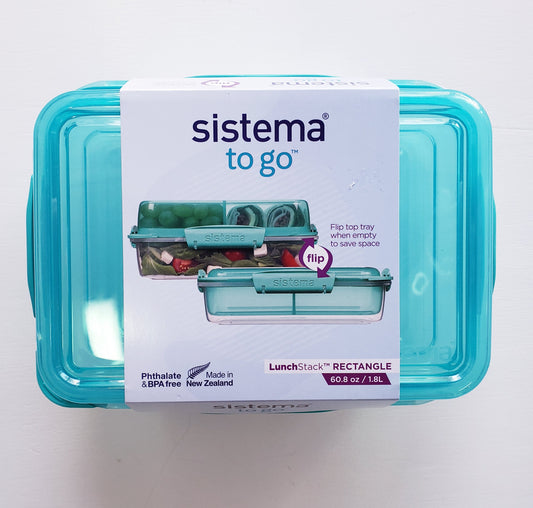 Contenedor para comida y lonchera sistema to go 60.8 oz