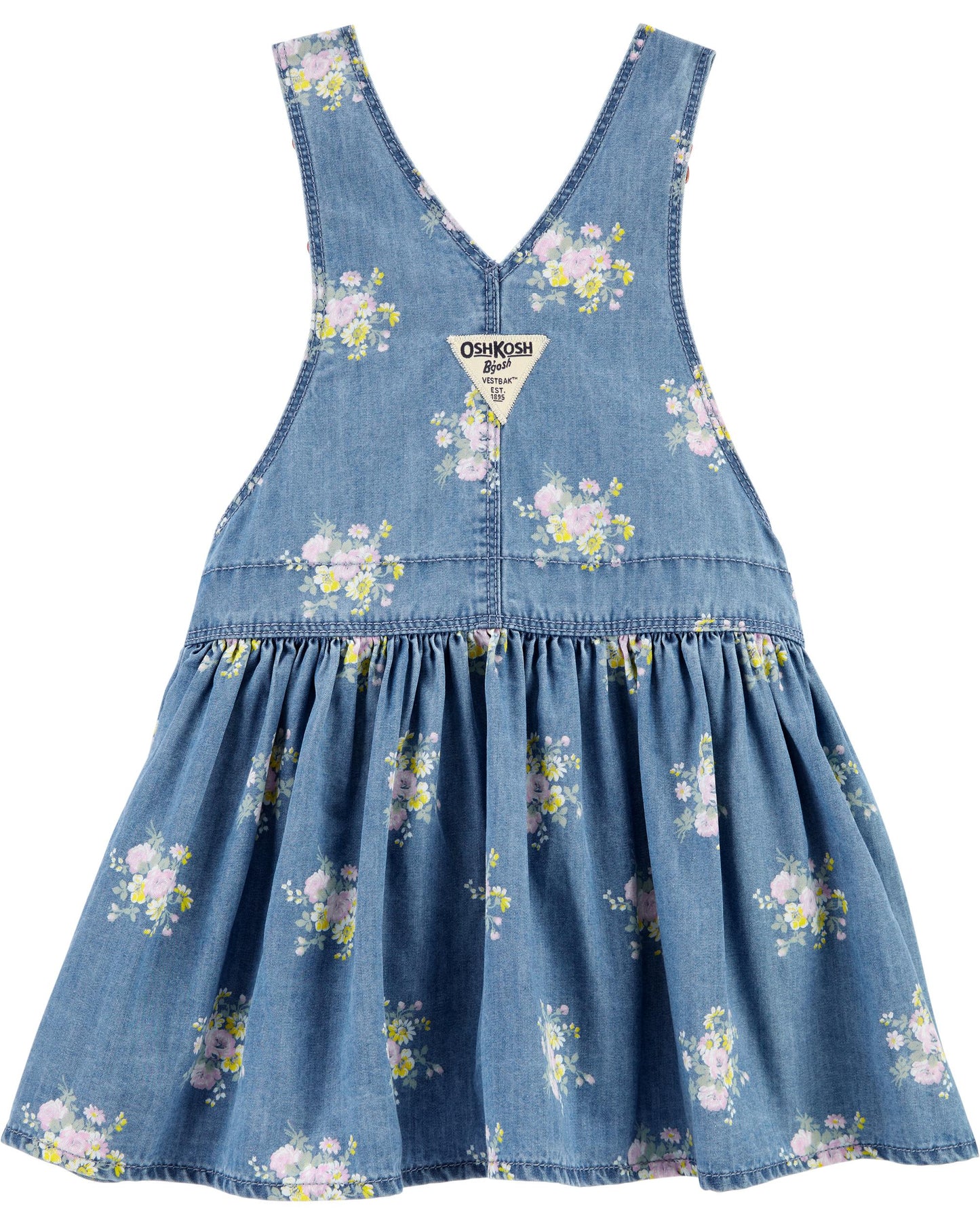 Overall vestido flores Oshkosh Jumper falda