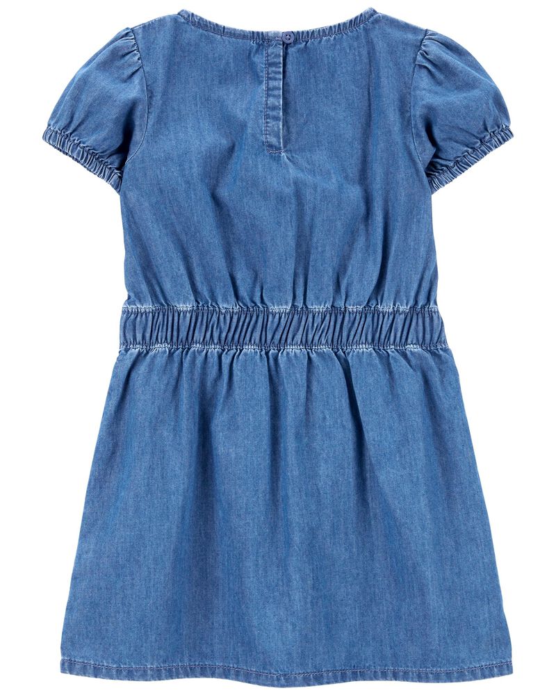 Vestido jeans niña carters