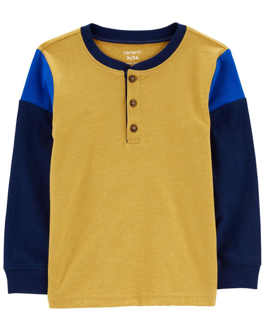 Camisa manga larga carters  niño