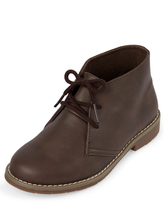 Zapatos café Burritos botas formal  Niño Childrens place