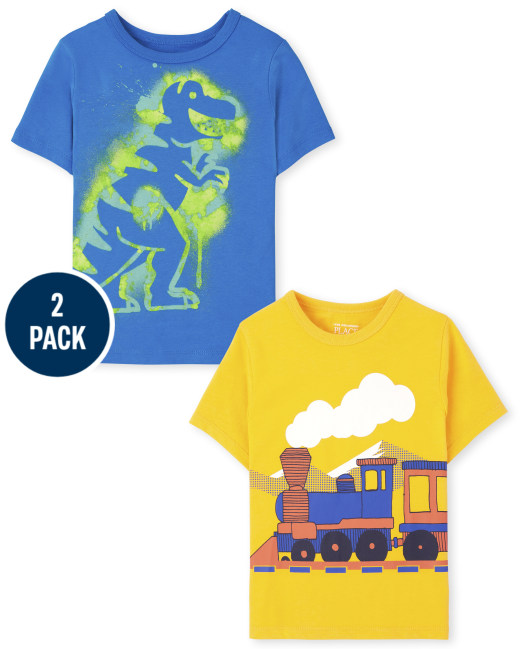 Set camisetas  dinosaurios Children's Place