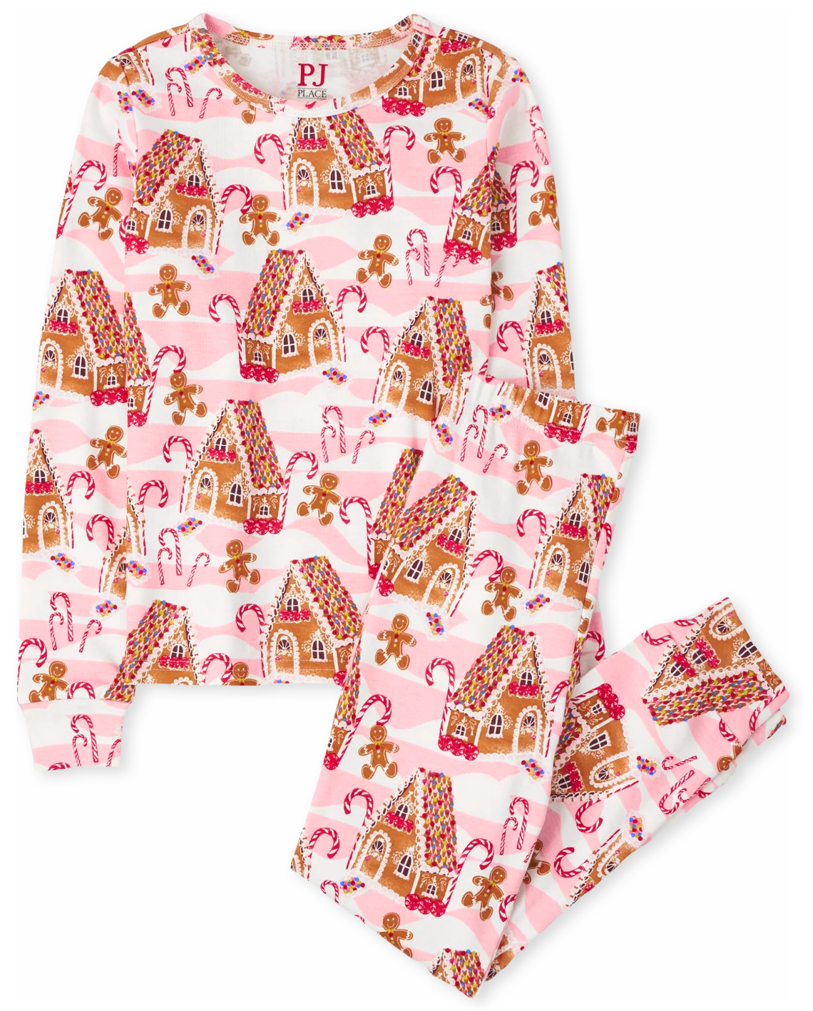 Set 2 piezas pijamas Childrens Place unisex niña navidad