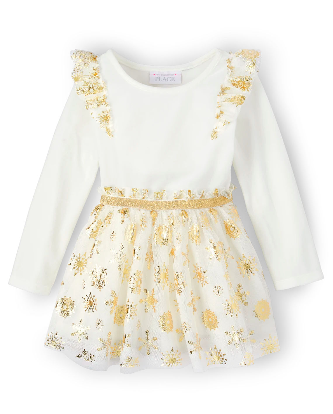 Vestido blanco niña Childrens place