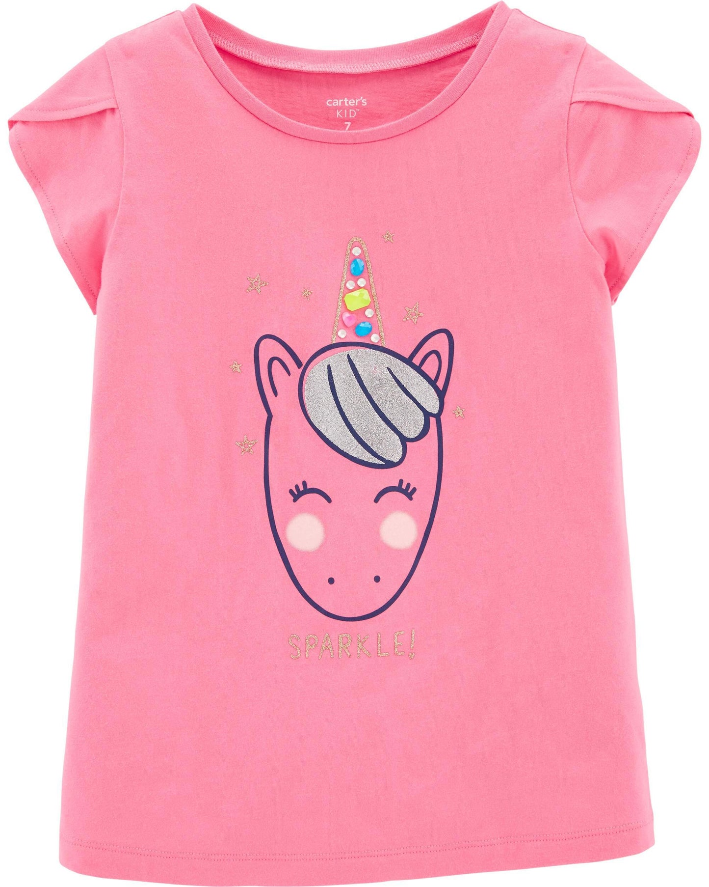 Camisa unicornio Carter's niña