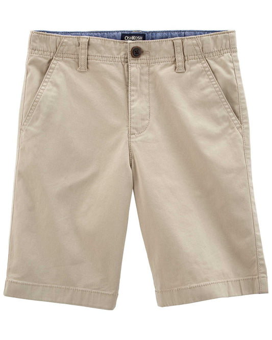 Short beige café claro niño Oshkosh 3N130910